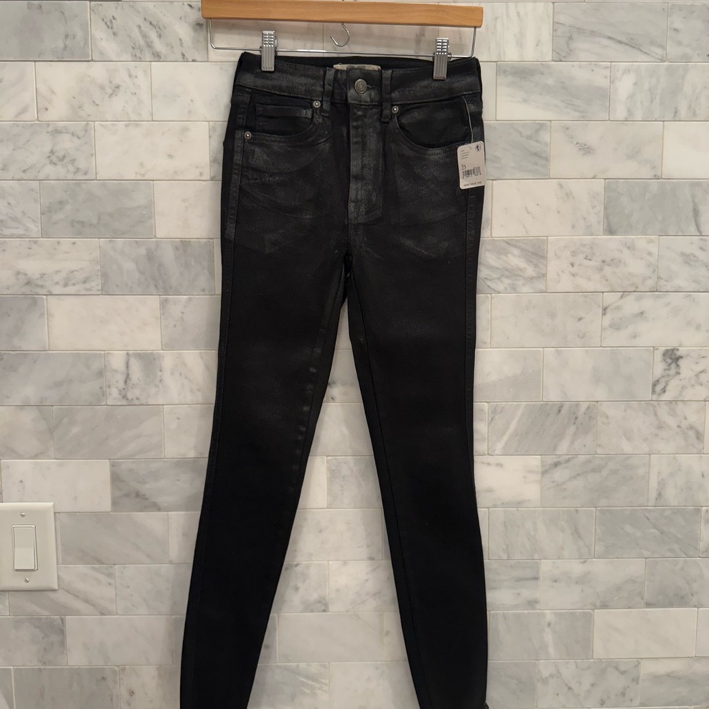 NWT Free People shimmer jeans